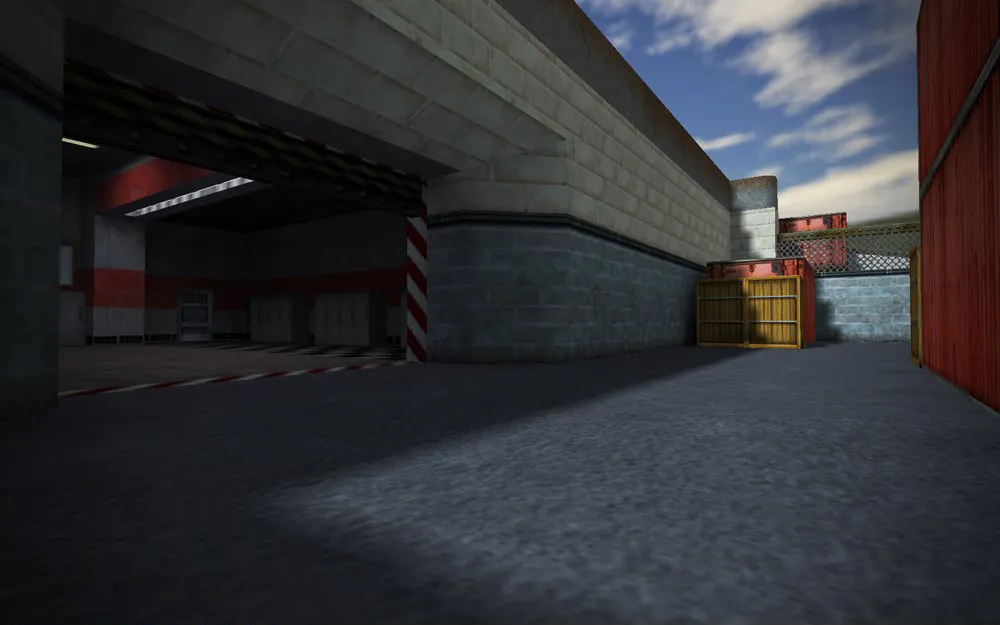 Карта de_granary для CS 1.6: тактика за CT/T, точки контроля, .nav и оптимизация wpoly/epoly — скриншот 5
