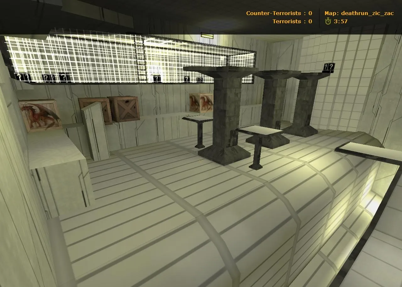 deathrun_zic_zac — карта deathrun для CS 1.6: ловушки, раунды, точки для CT и T — скриншот 7