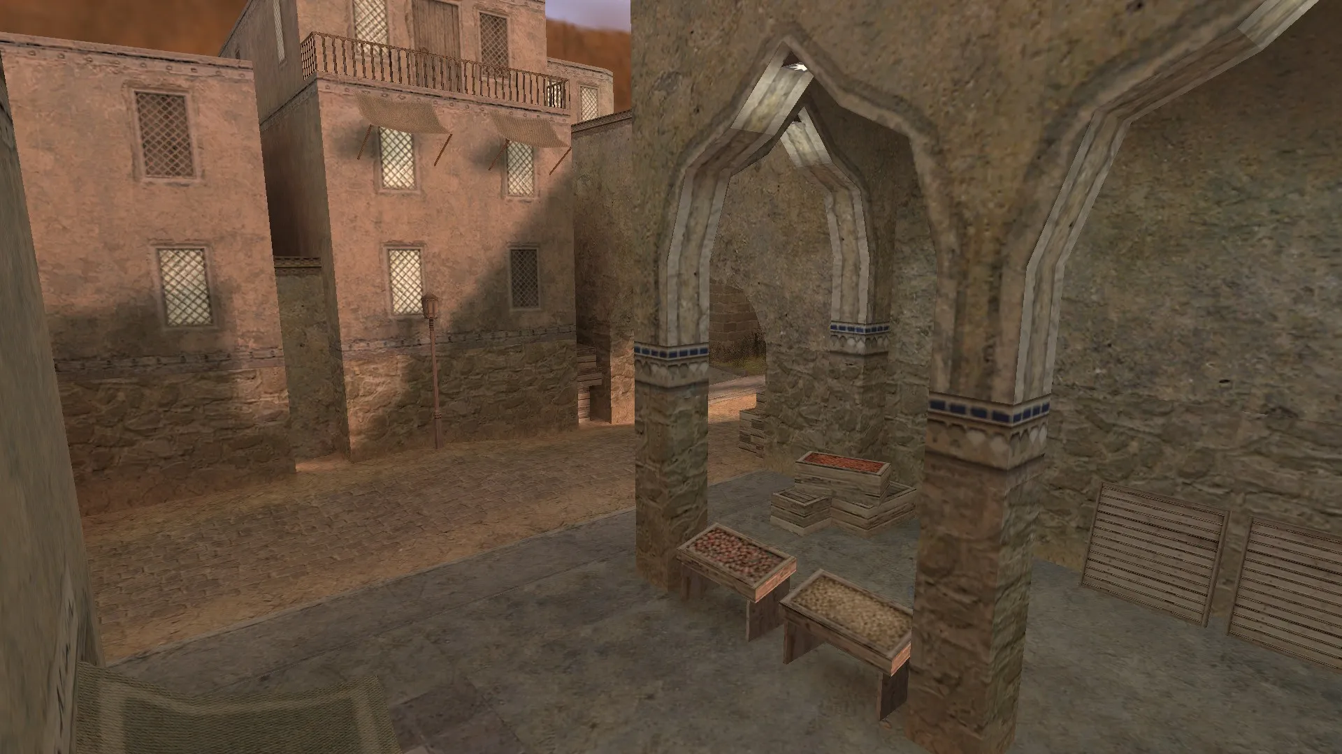 de_halla для CS 1.6: карта, точки, .nav для ботов, оптимизация wpoly/epoly — скриншот 2