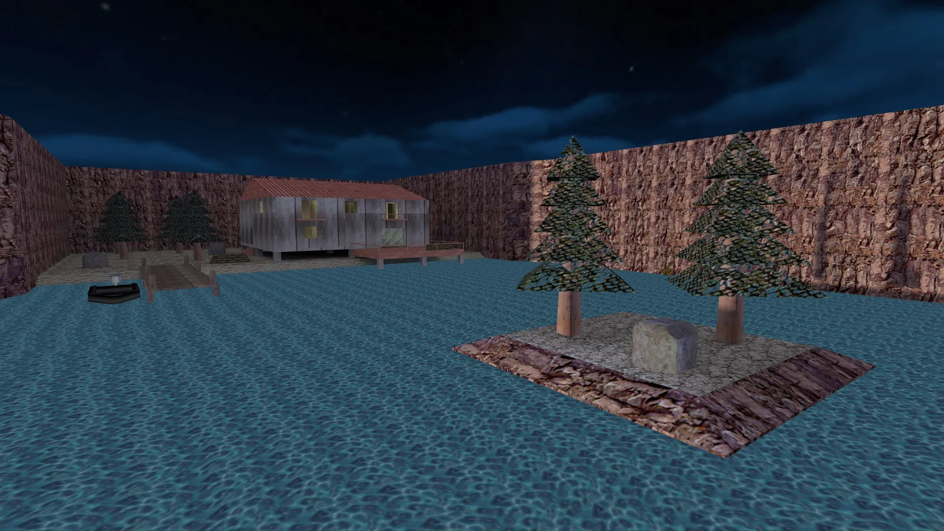 Скачать Карта lakehouse для CS 1.6: тактика и оптимизация - Скриншот