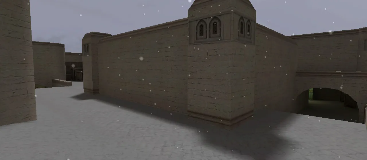 Скачать de_dust2_long_winter_csco — зимний DE Dust2 для CS 1.6: точки, раунды, боты (.nav) и оптимизация wpoly/epoly - Скриншот