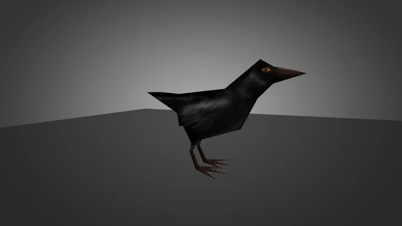 Скачать Модель «Crow» для CS 1.6 - Уникальный скин для игроков - Скриншот
