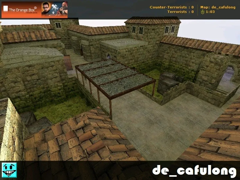 Карта de_cafulong для CS 1.6: тактика, точки, .nav, оптимизация wpoly/epoly и сборка под сервер — скриншот 1