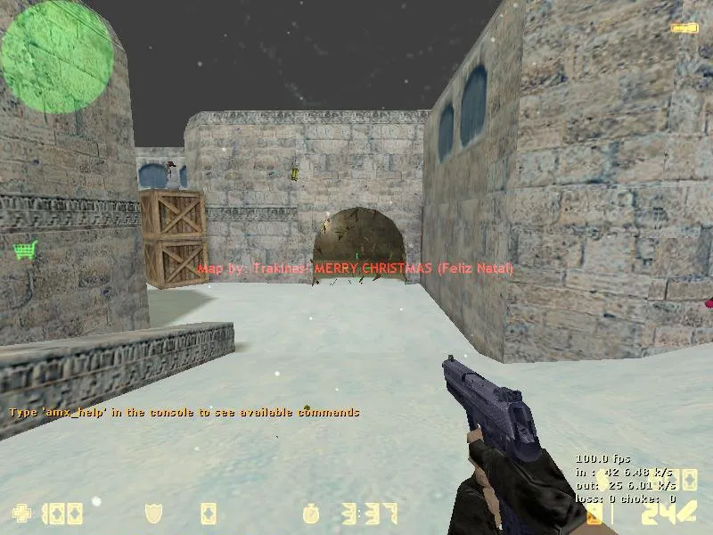 de_dust2_christmas2 — DE карта для CS 1.6: точки, .nav, оптимизация и настройка для сервера — скриншот 1