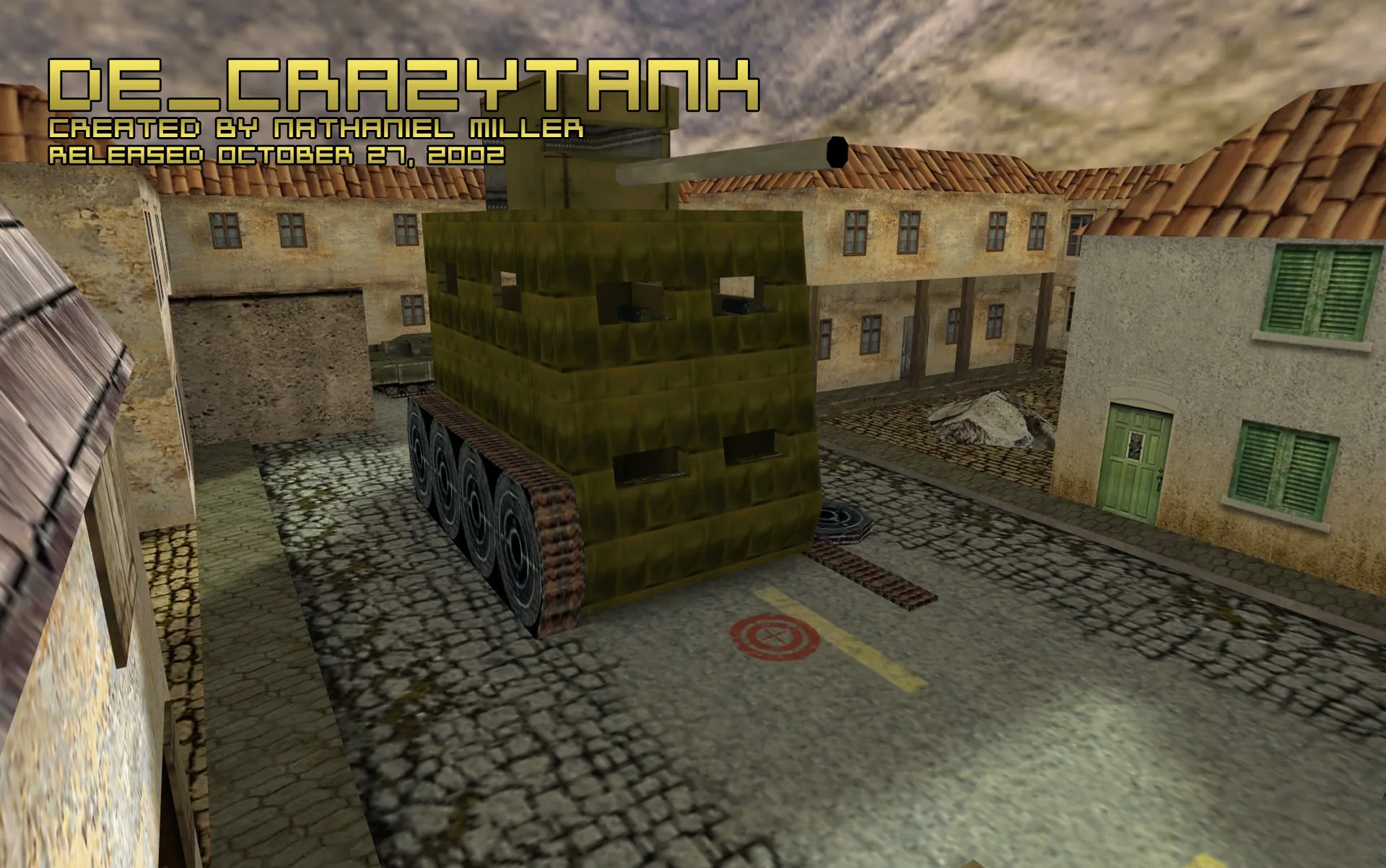 de_crazytank для CS 1.6: тактика за Т/КТ, точки, навигация ботов и оптимизация карты — скриншот 15