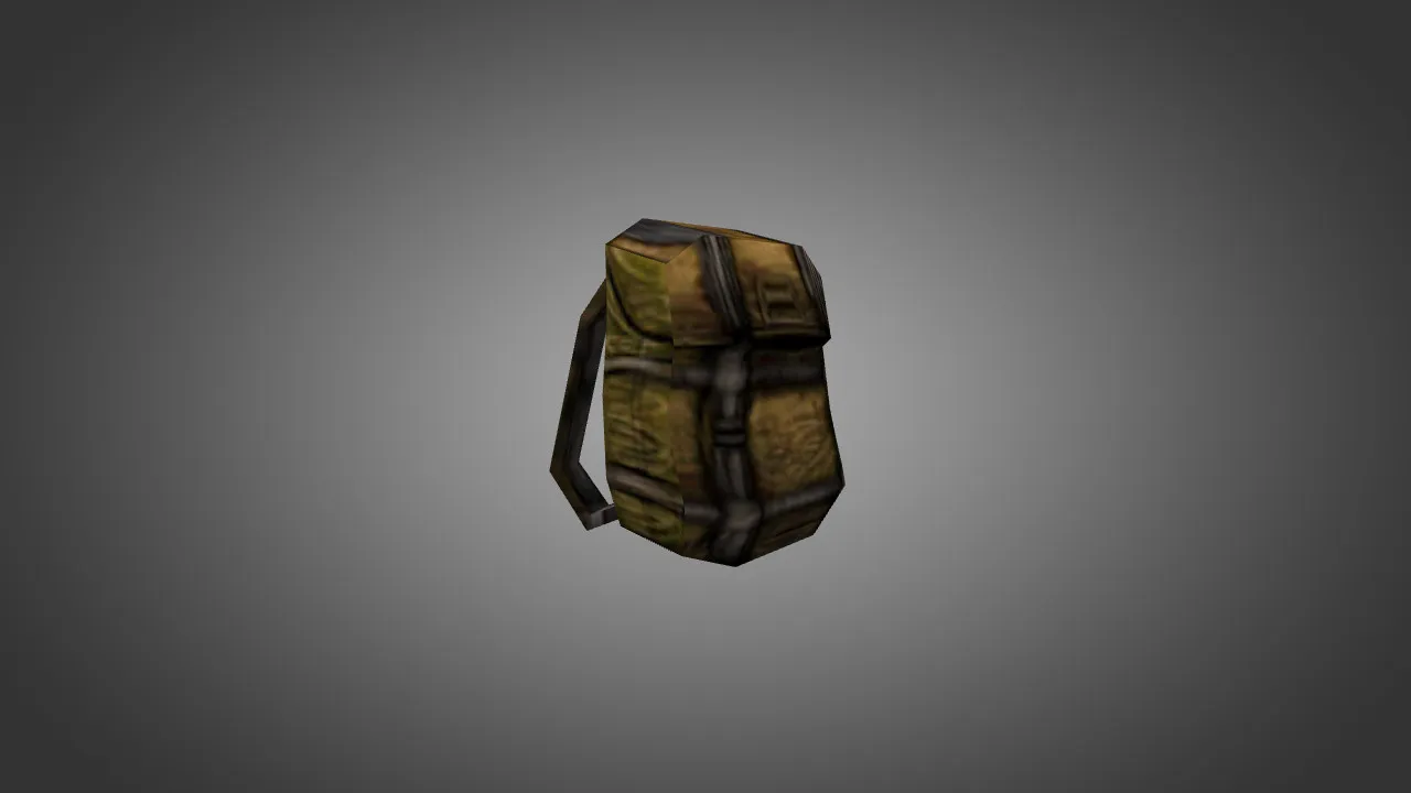 Скачать Модель «Рюкзак DMC» для CS 1.6: v_ и p_ модели, звуки, анимация осмотра, качество текстур - Скриншот
