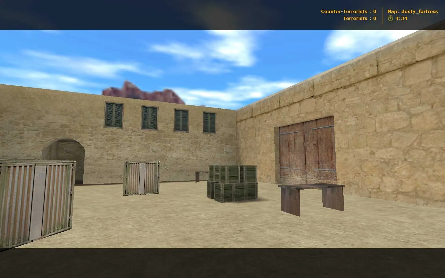 Карта dusty_fortress для CS 1.6: Тактика и особенности — скриншот 6