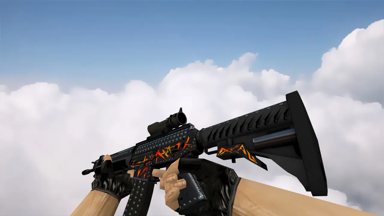 Скачать SG 553 | Тяжёлый метал (Heavy Metal) для CS 1.6 - Скриншот