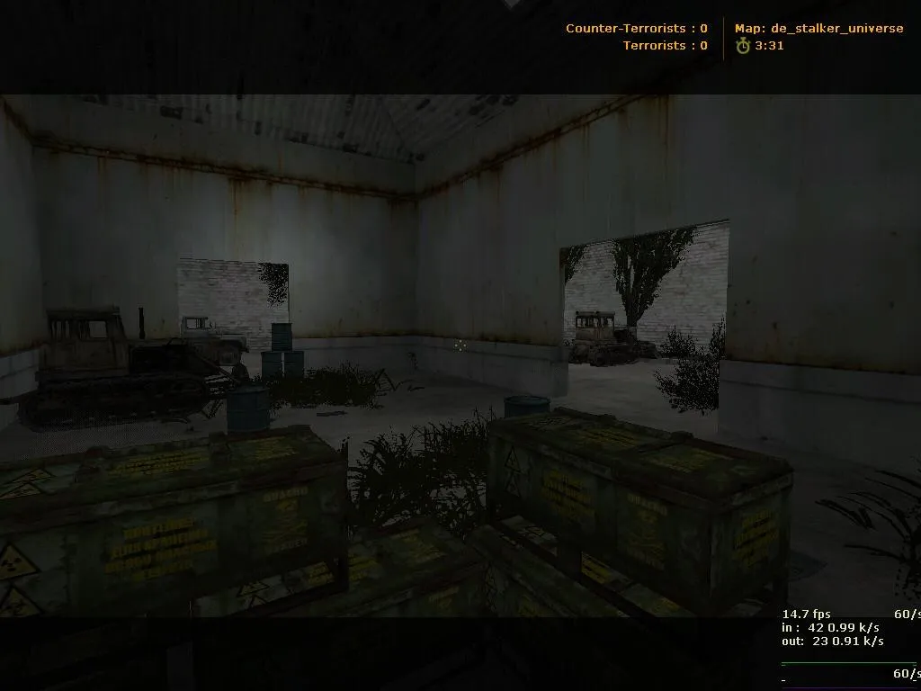 Скачать Карта de_stalker_universe для CS 1.6 - Оптимизация и Тактика - Скриншот