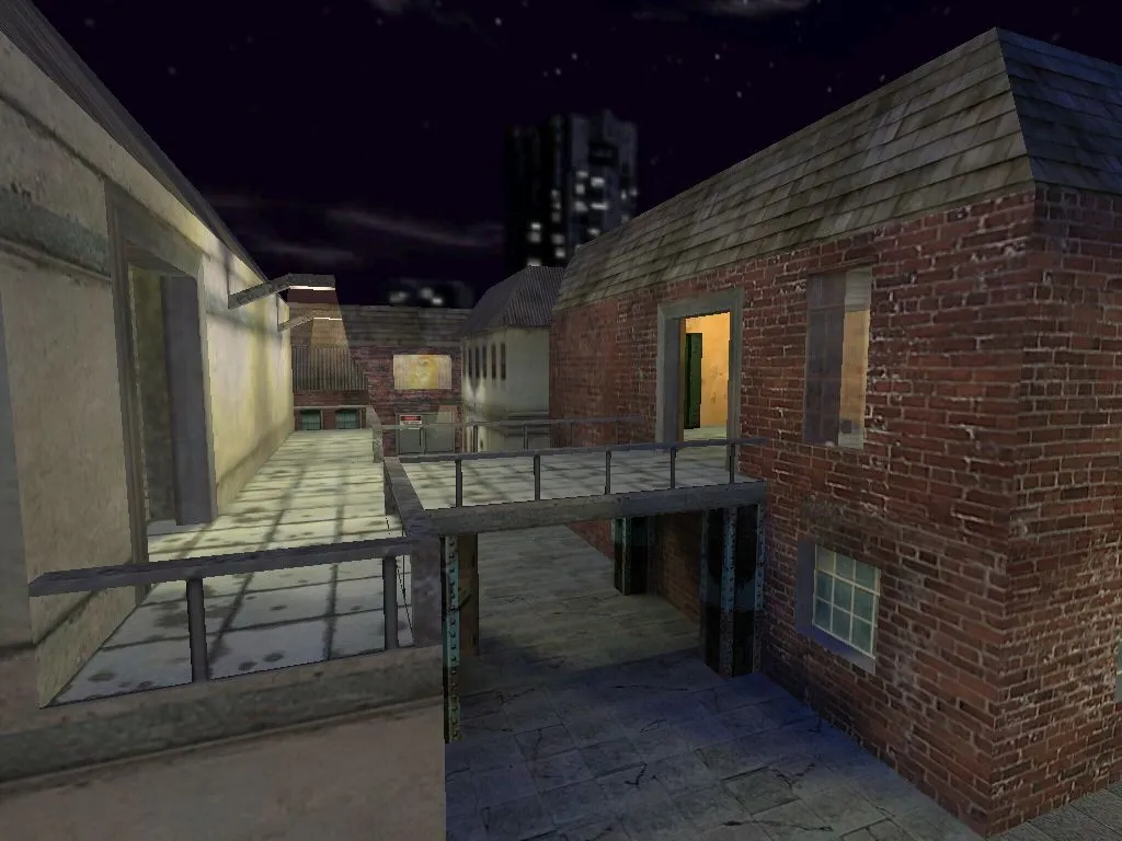 Карта de_nightwatch для CS 1.6: Тактика и особенности — скриншот 10