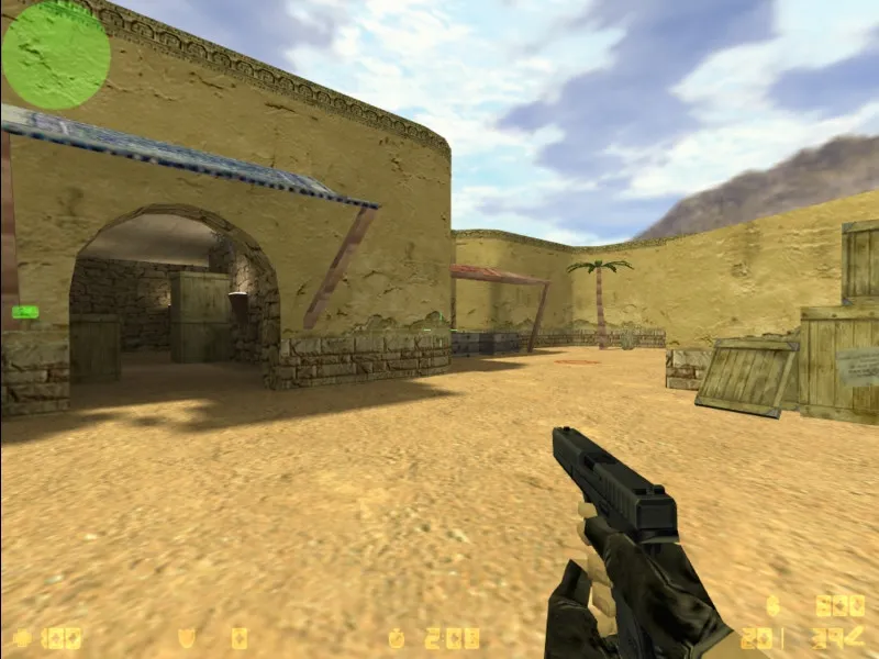Карта de_wastetown для CS 1.6 - Тактические возможности и оптимизация — скриншот 8