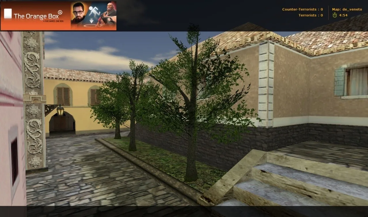 Карта de_veneto для CS 1.6: Тактика и особенности — скриншот 2