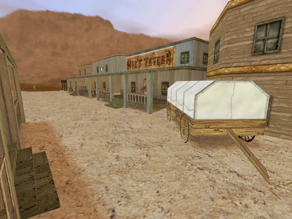 Карта de_wanted для CS 1.6: Тактика и особенности — скриншот 16