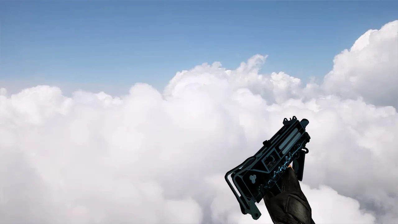 Скачать Модель «MAC-10 Frost Hive» для CS 1.6 - Уникальный стиль - Скриншот