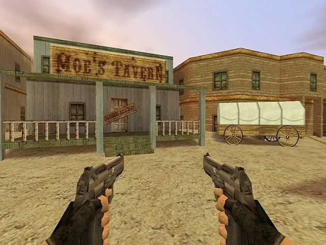 Скачать Карта de_wanted для CS 1.6: Тактика и особенности - Скриншот