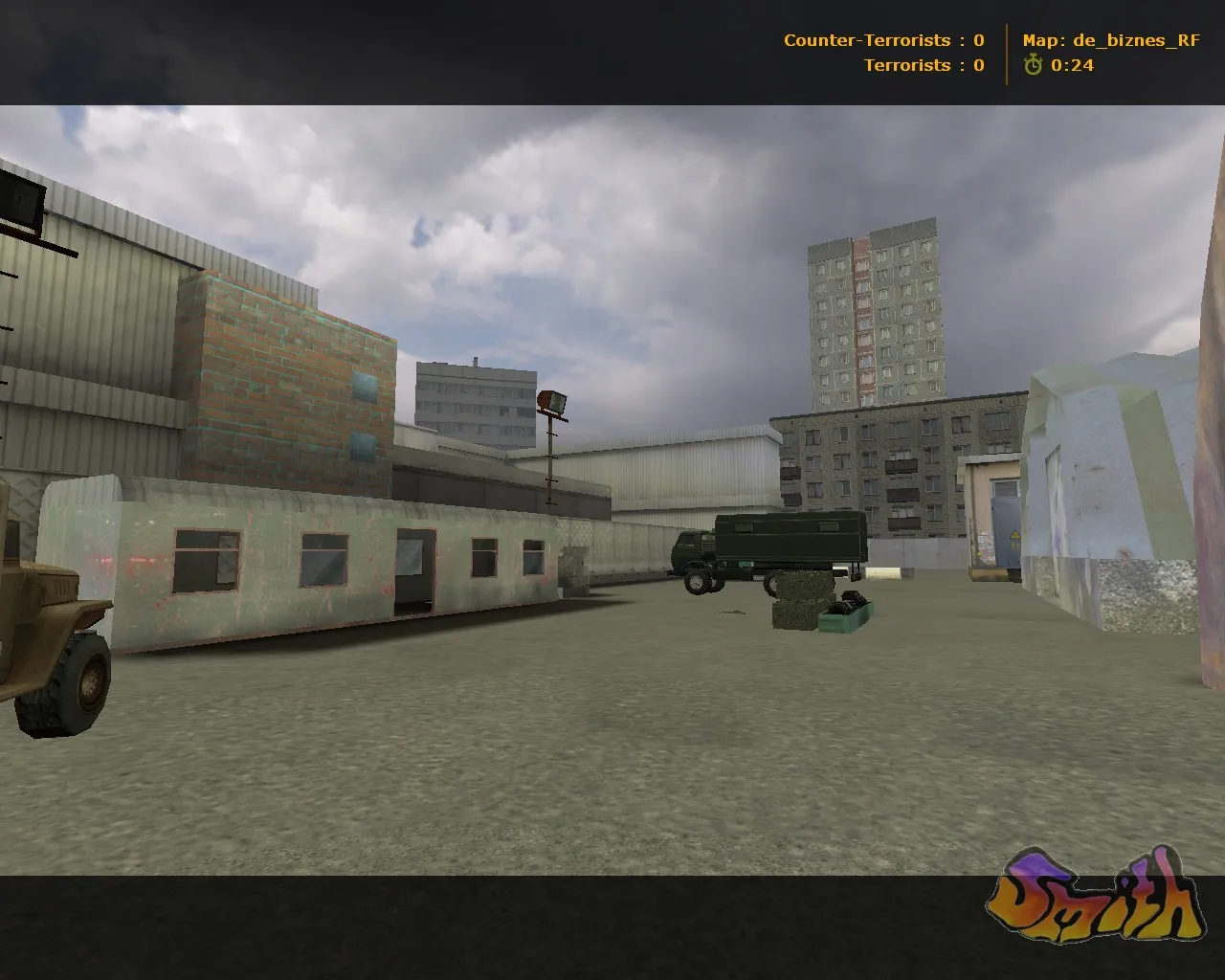 Скачать de_biznes_rf для CS 1.6: тактика сторон, точки, .nav и оптимизация карты - Скриншот