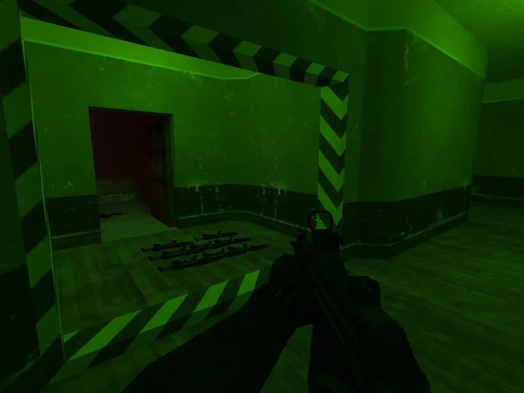 Скачать deathrun_horror для CS 1.6: карта с ловушками, раундами и бот-поддержкой .nav - Скриншот
