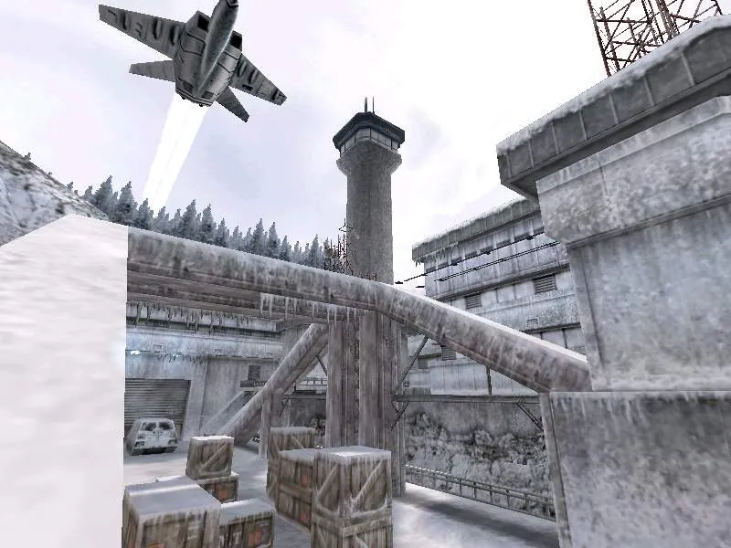 Скачать Карта de_snowfacility_pre для CS 1.6: Тактика и особенности - Скриншот