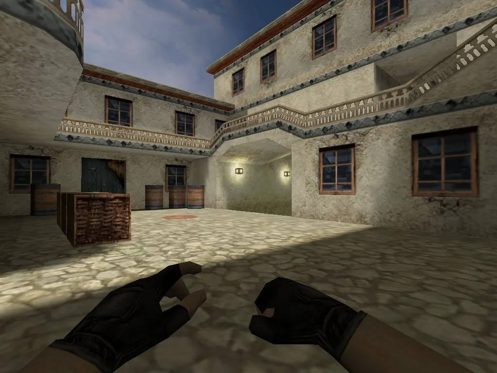 Скачать Карта de_torn_mini_ancien для CS 1.6: Тактика и стратегии - Скриншот