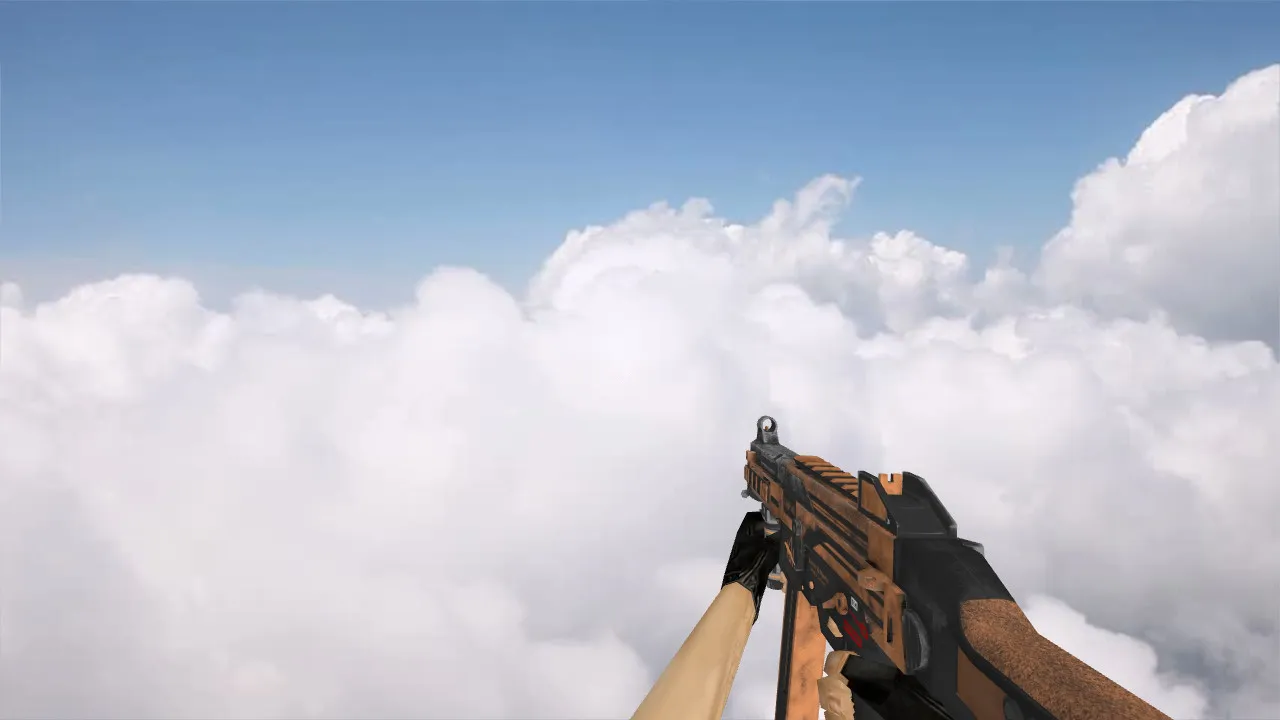 Скачать Модель «UMP-45 Bark Beetle» для CS 1.6 – Качество и уникальность - Скриншот