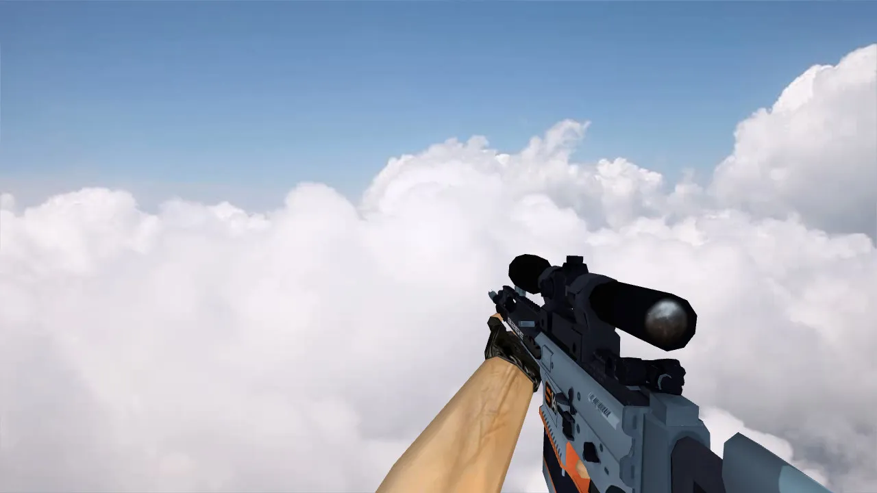 Скачать Модель SCAR-20 «Фантом» для CS 1.6 - Качественные текстуры и анимации - Скриншот