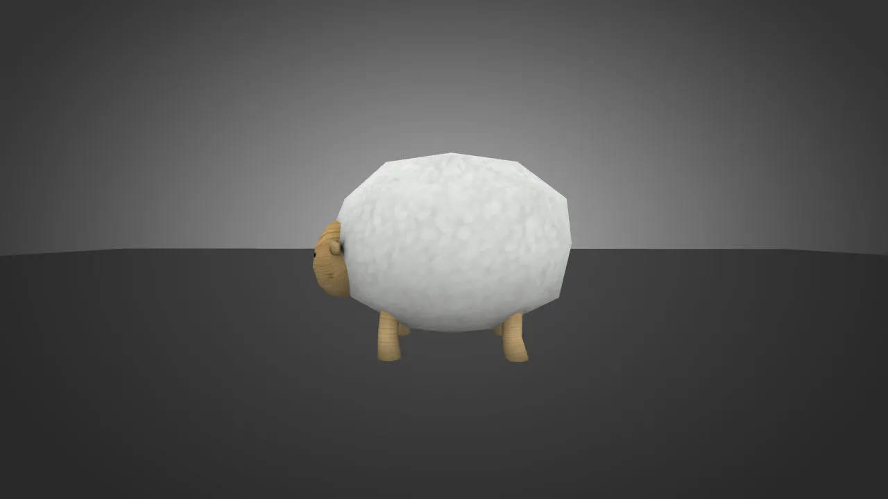 Скачать Модель «Sheep» для CS 1.6 - Уникальный скин курицы - Скриншот