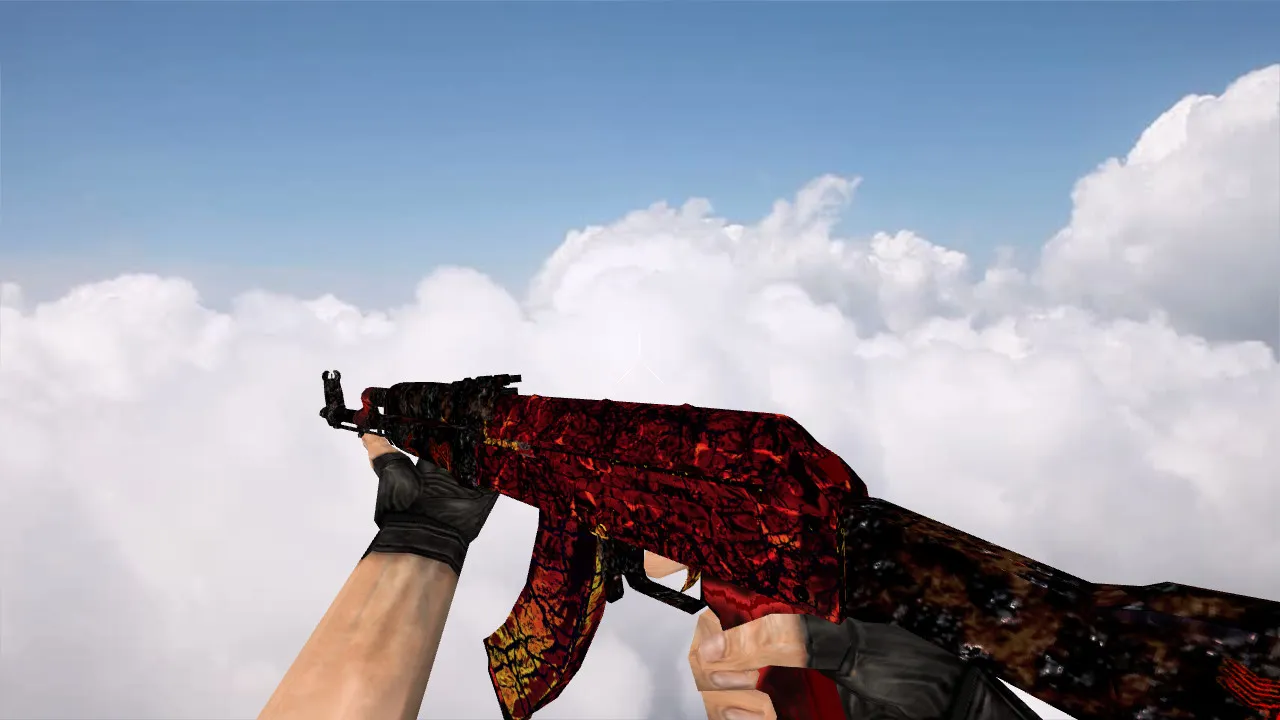 Скачать Модель AK-47 Armageddon для CS 1.6 – Качественные текстуры и звук - Скриншот