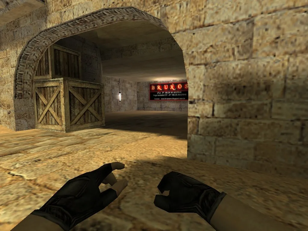Скачать de_dust2_mini_bruxos — мини-карта Dust2 для CS 1.6: точки, раунды, bot .nav и оптимизация - Скриншот