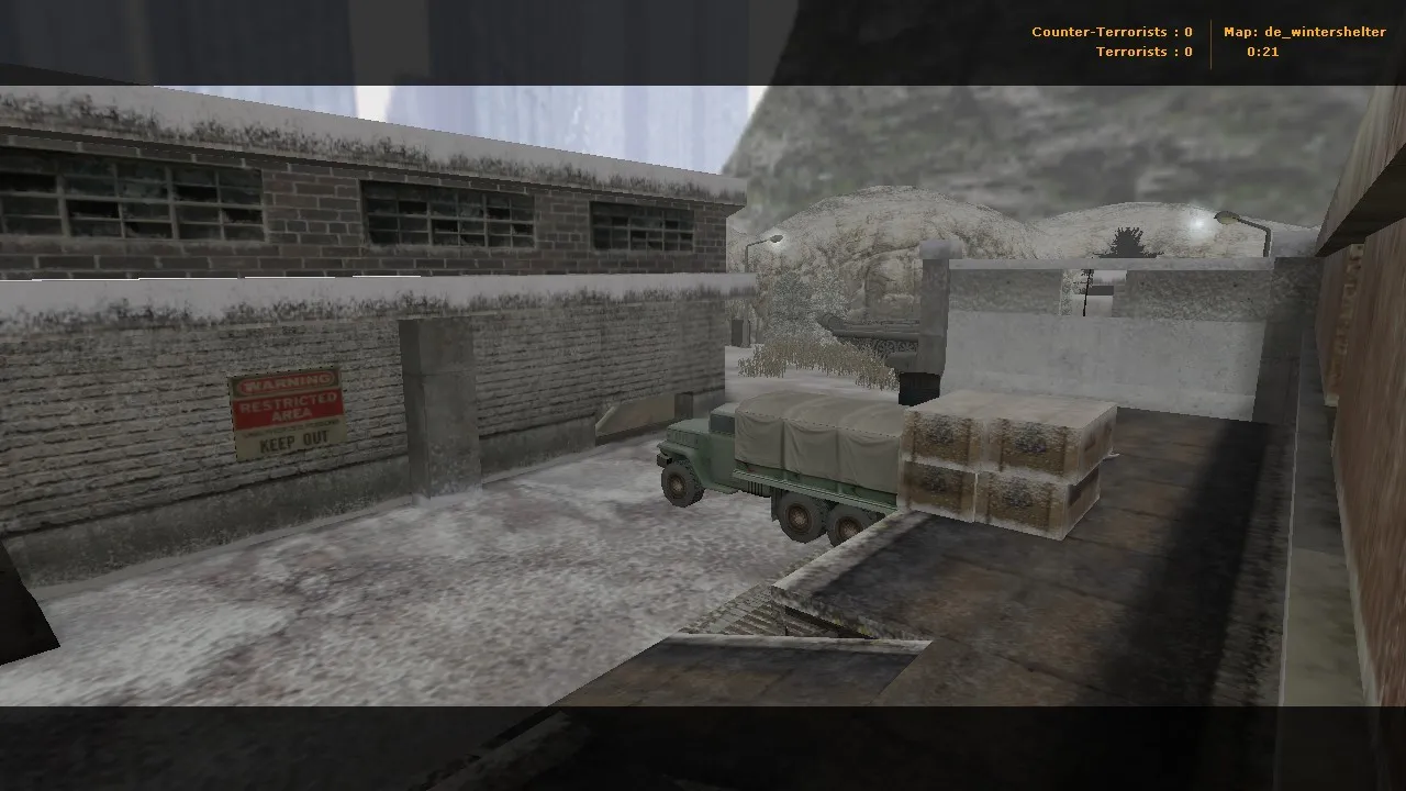 Карта de_wintershelter для Counter-Strike 1.6 - тактики и особенности — скриншот 7