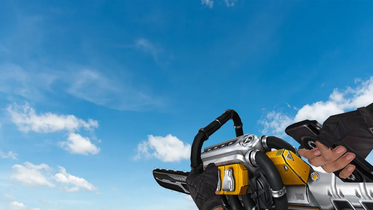 Скачать Модель «CHAINSAW Powersaw» для CS 1.6: v_ и p_ модели, звуки, анимация осмотра, текстуры и настройка - Скриншот