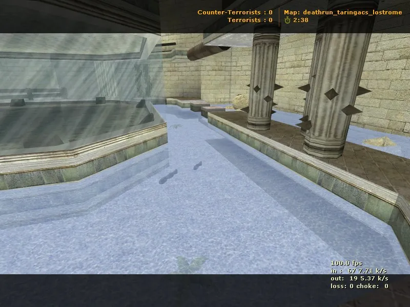 Скачать deathrun_taringacs_lostrome — карта для CS 1.6: раунды, тактика, .nav и оптимизация - Скриншот