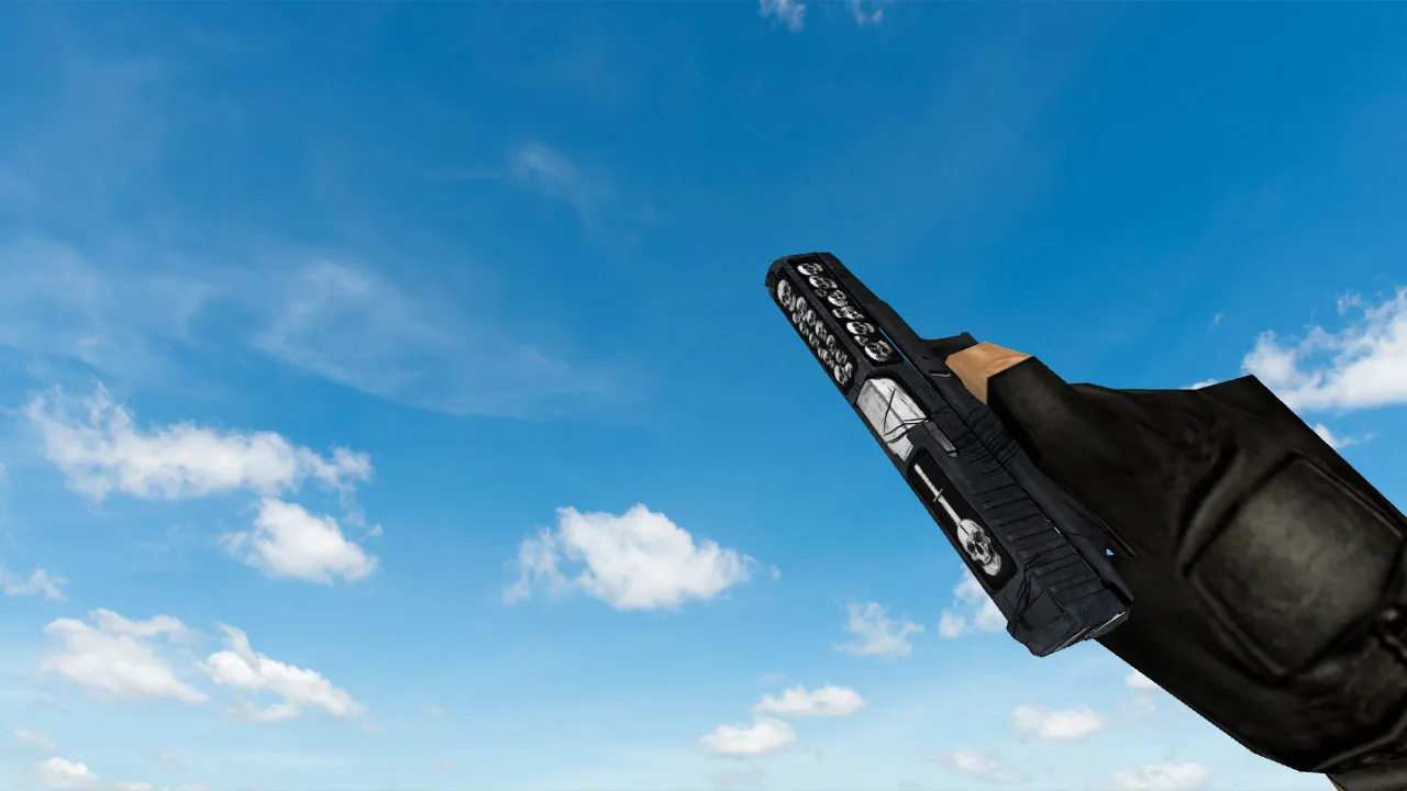 Скачать Модель «Glock Sacrifice Patina» для CS 1.6 - Идеальная точность - Скриншот