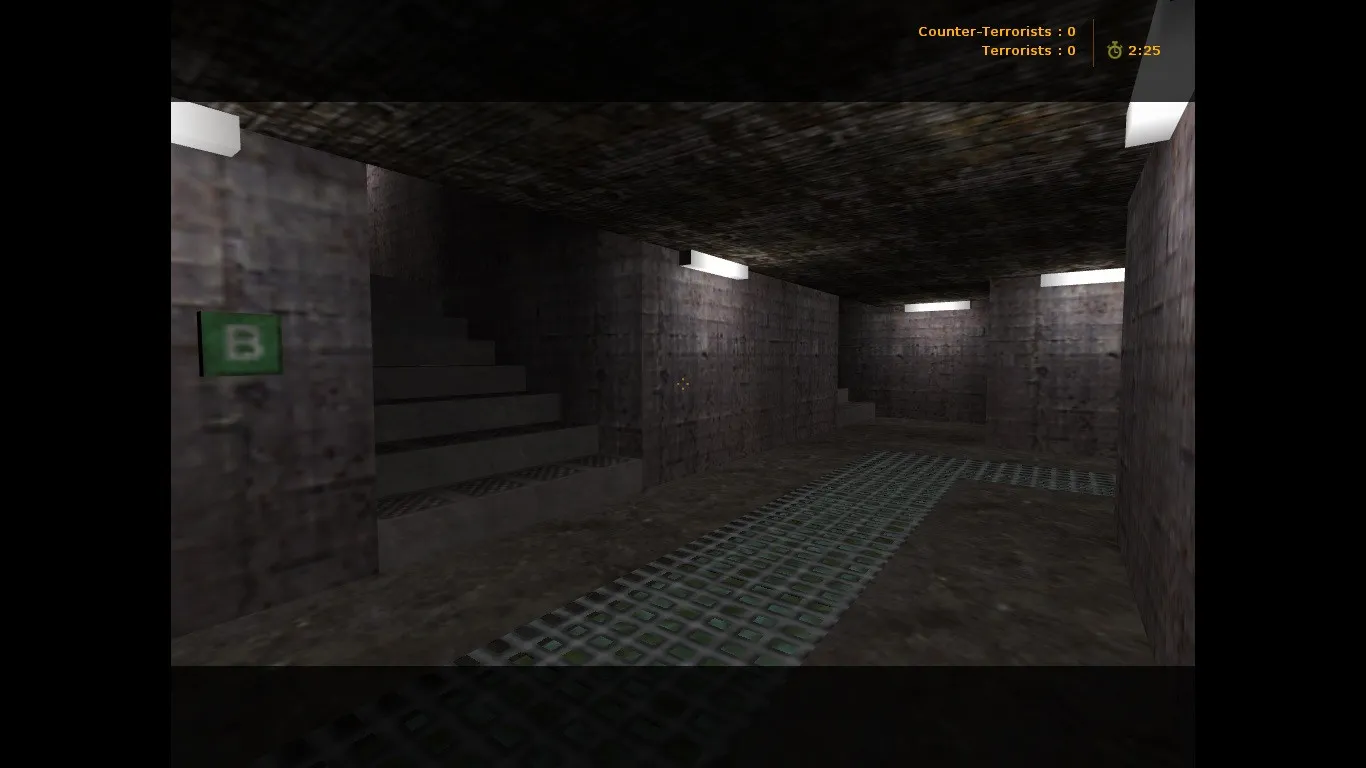 Скачать de_fanatic для CS 1.6: разбор карты, точки, маршруты и оптимизация под FPS - Скриншот
