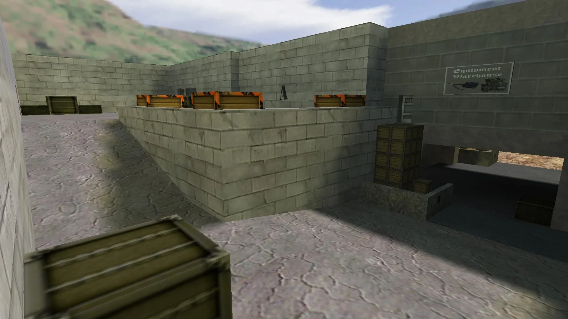 de_cliff для CS 1.6: обзор карты, точки Т/CT, .nav для ботов и оптимизация — скриншот 11