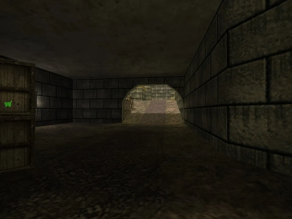Скачать de_dust2_storm_v2 для CS 1.6: обзор карты, точки под роли, тактики за Т и КТ, .nav и оптимизация - Скриншот