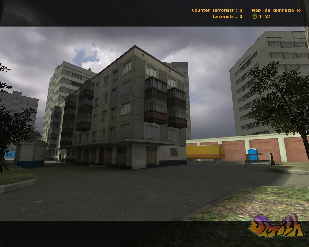 de_gimnazia_rf — карта для CS 1.6: точки, раунды, баланс сторон и оптимизация под FPS — скриншот 7