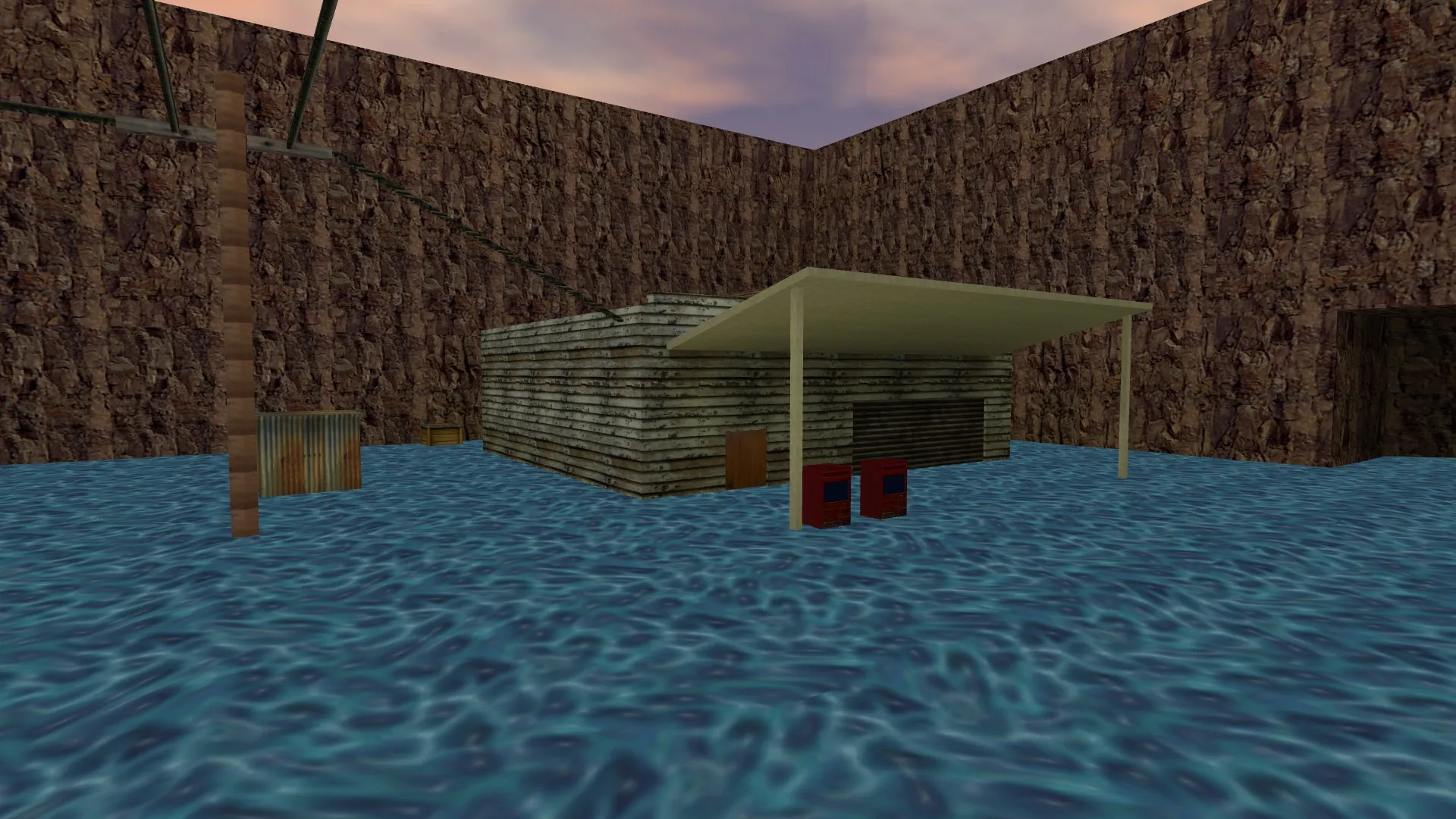 Скачать Карта flooded_de для CS 1.6: Тактика и особенности - Скриншот