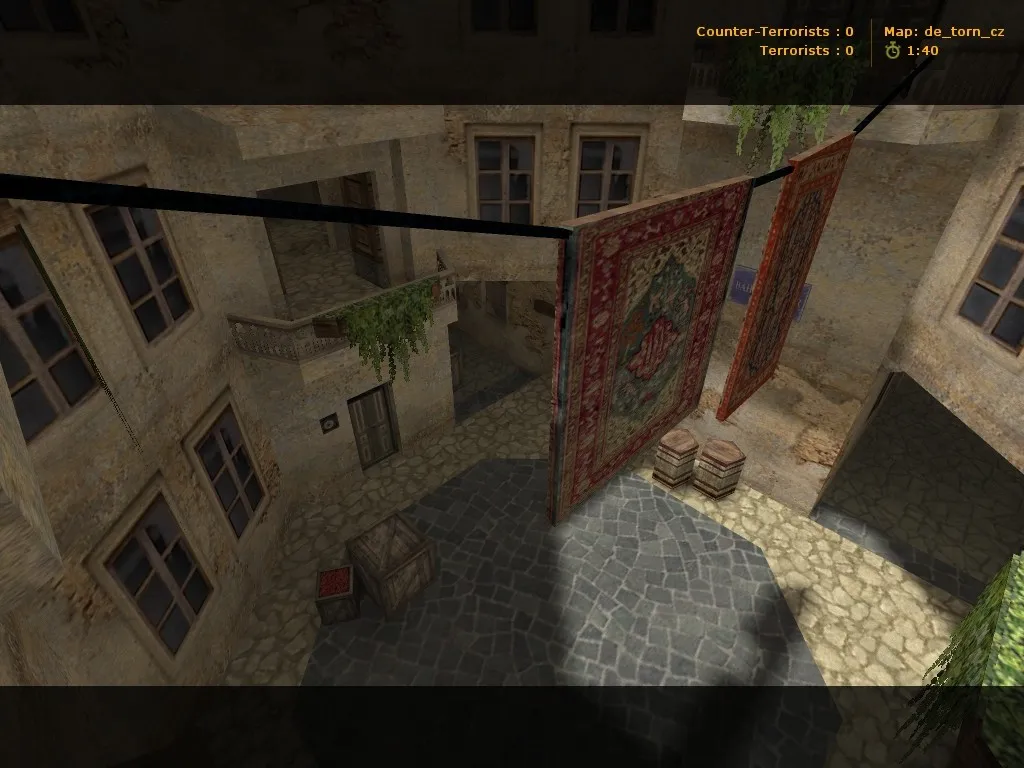 Скачать Карта de_torn_cz для Counter-Strike 1.6 - Тактика и особенности - Скриншот