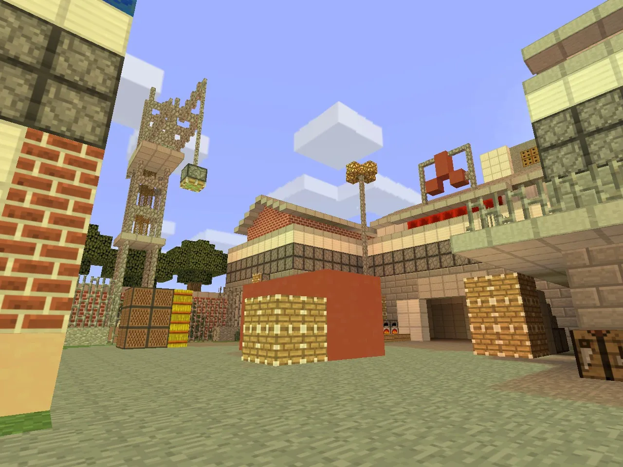 Карта de_cache_minecraft для CS 1.6: планировка, тактика Т/КТ, .nav для ботов, оптимизация — скриншот 19