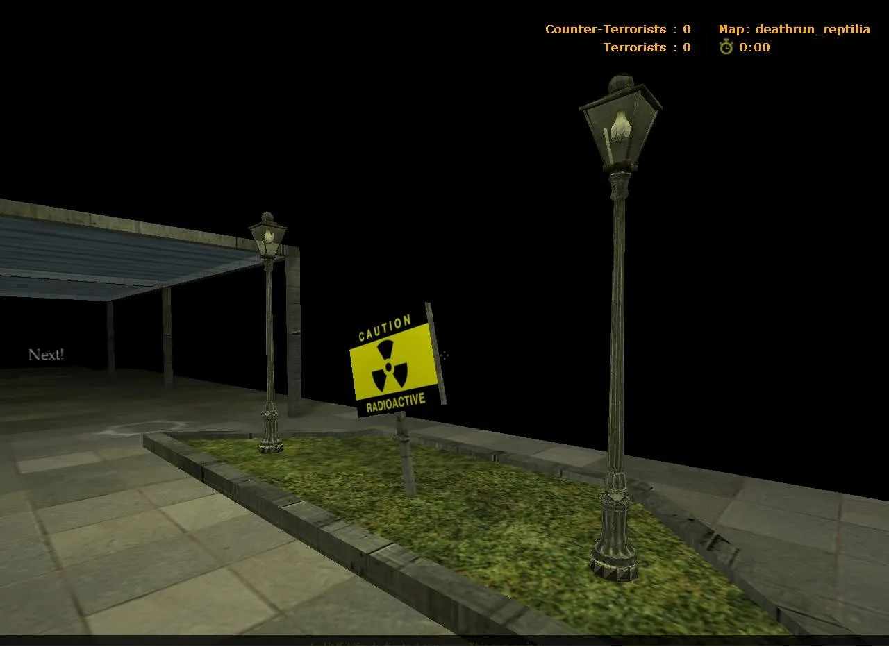 Скачать deathrun_reptilia для CS 1.6: тактика, точки, .nav для ботов и оптимизация карты - Скриншот