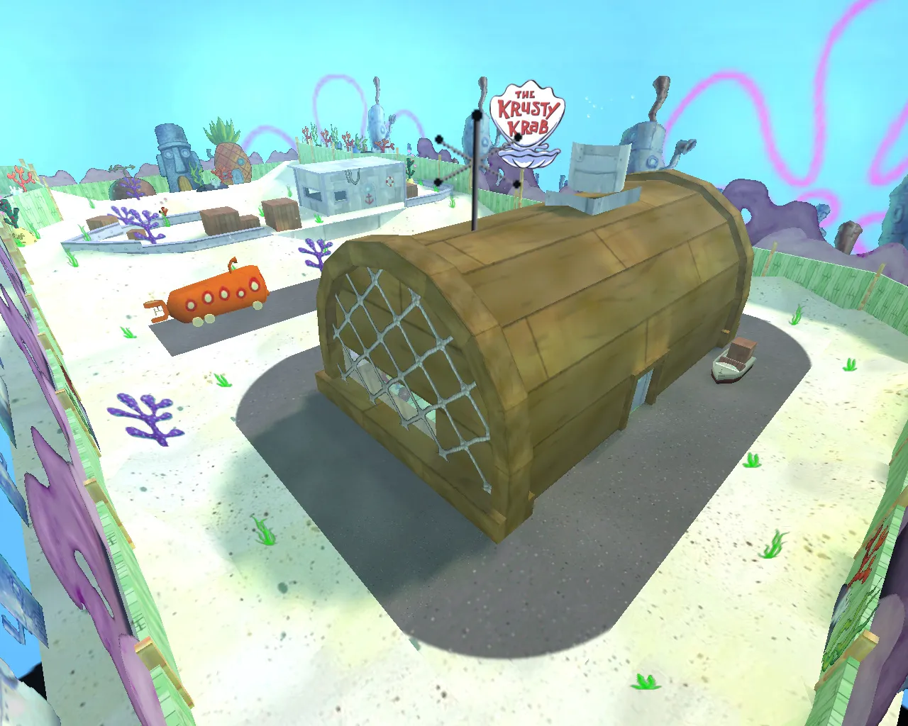 Скачать Карта cs_krustykrab для CS 1.6: тактические точки, баланс сторон, оптимизация и .nav для ботов - Скриншот