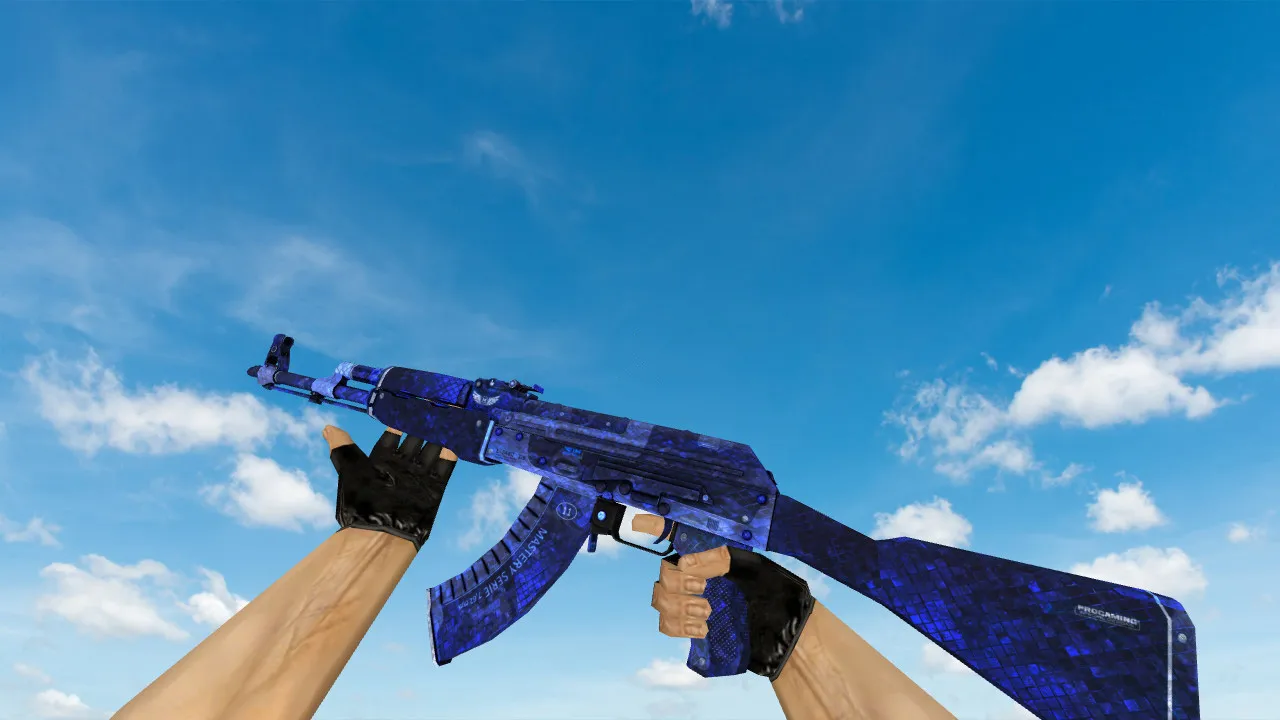 Скачать Blue The Prophet Pack: пак моделей оружия для CS 1.6 v_/p_/w_ с анимацией осмотра и звуками - Скриншот