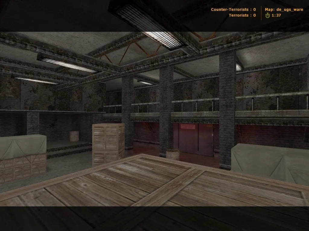 Карта de_ugs_ware для CS 1.6: тактические возможности и особенности — скриншот 6