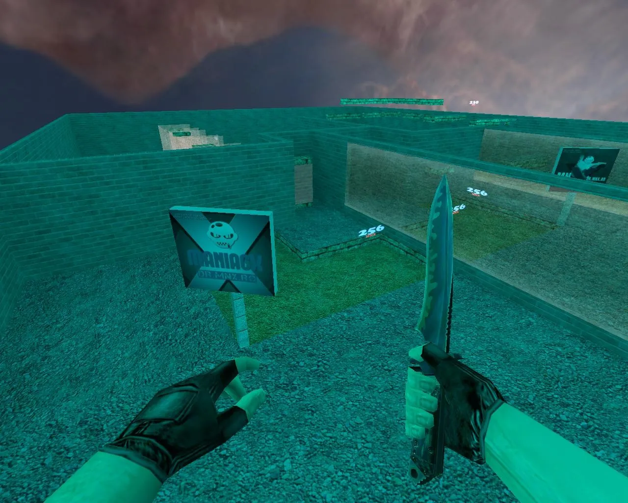 Скачать Карта deathrun_mnx_beta для CS 1.6: .nav для ботов, баланс сторон, оптимизация wpoly/epoly - Скриншот
