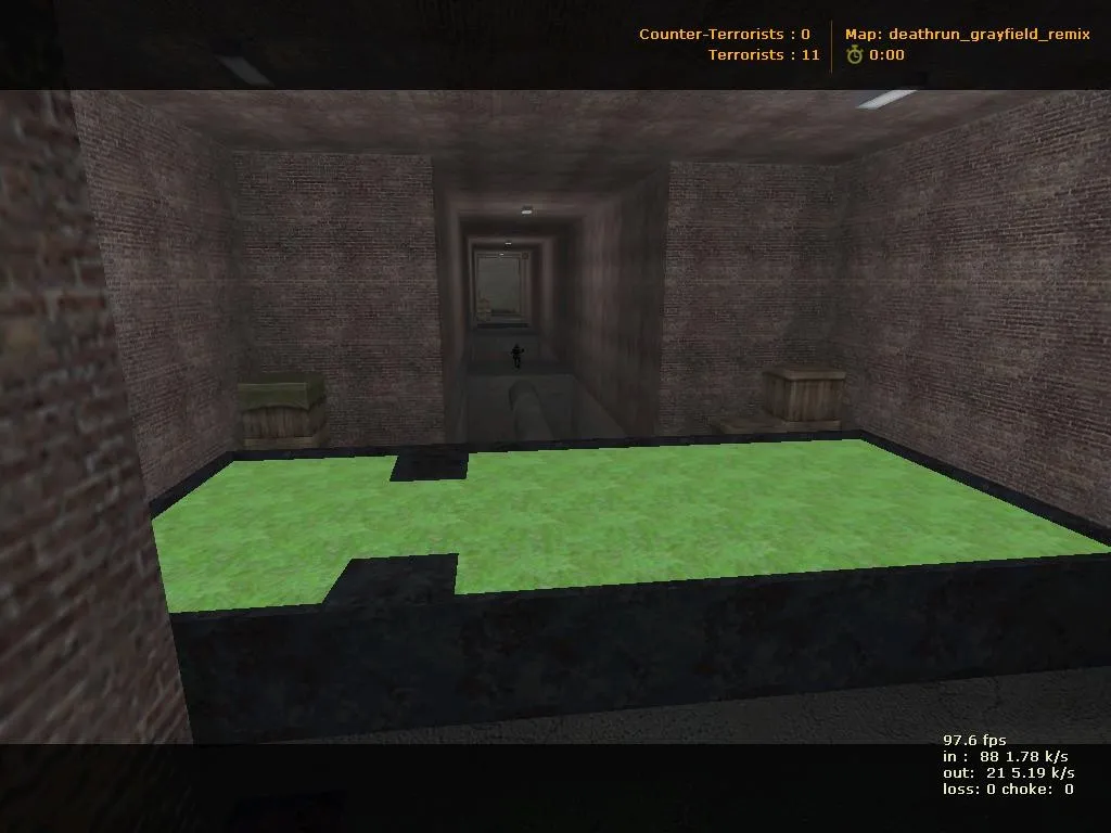 Скачать deathrun_grayfield_remix для CS 1.6: тактика, баланс и запуск без ошибок - Скриншот
