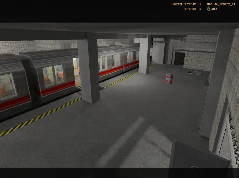 Скачать Карта de_kifmetro_v1 для CS 1.6 - Скачать и Обзор - Скриншот