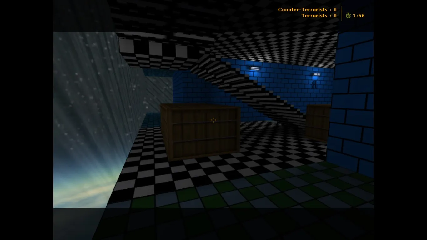 Скачать Карта de_kosmos для CS 1.6: стратегический геймплей и тактика - Скриншот