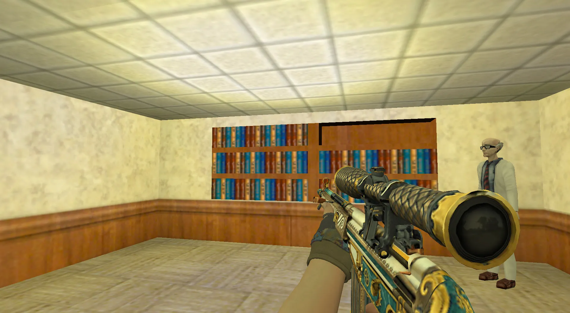 Пак моделей оружия Hydra Gloves | Case Hardened Pack для CS 1.6: v_, p_, w_ модели, анимация осмотра, звуки и текстуры — скриншот 11