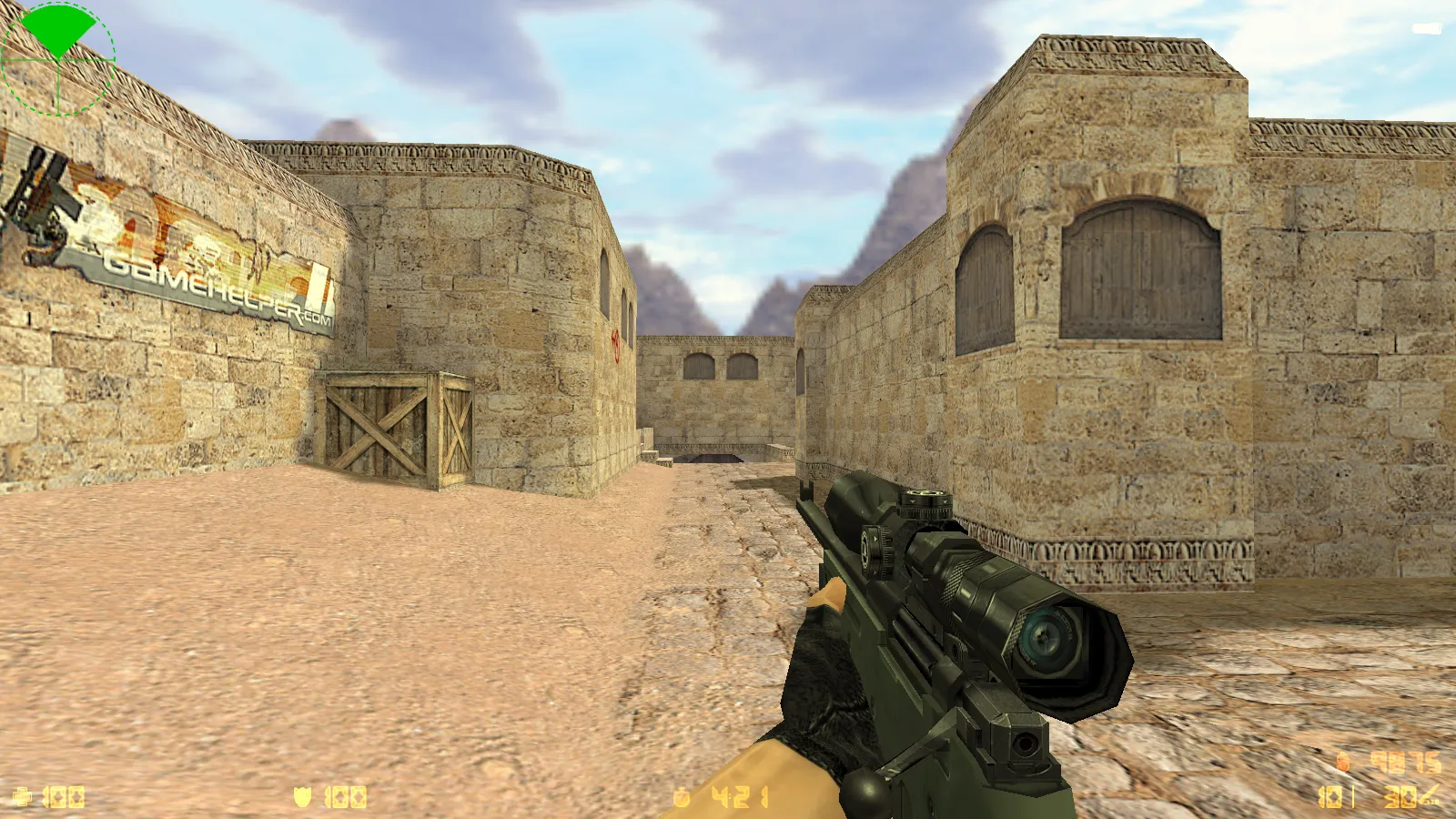 CS 1.6 2018 года: сборка с HD оружием, темой меню, воротами de_dust2 и оптимизированным конфигом — скриншот 6