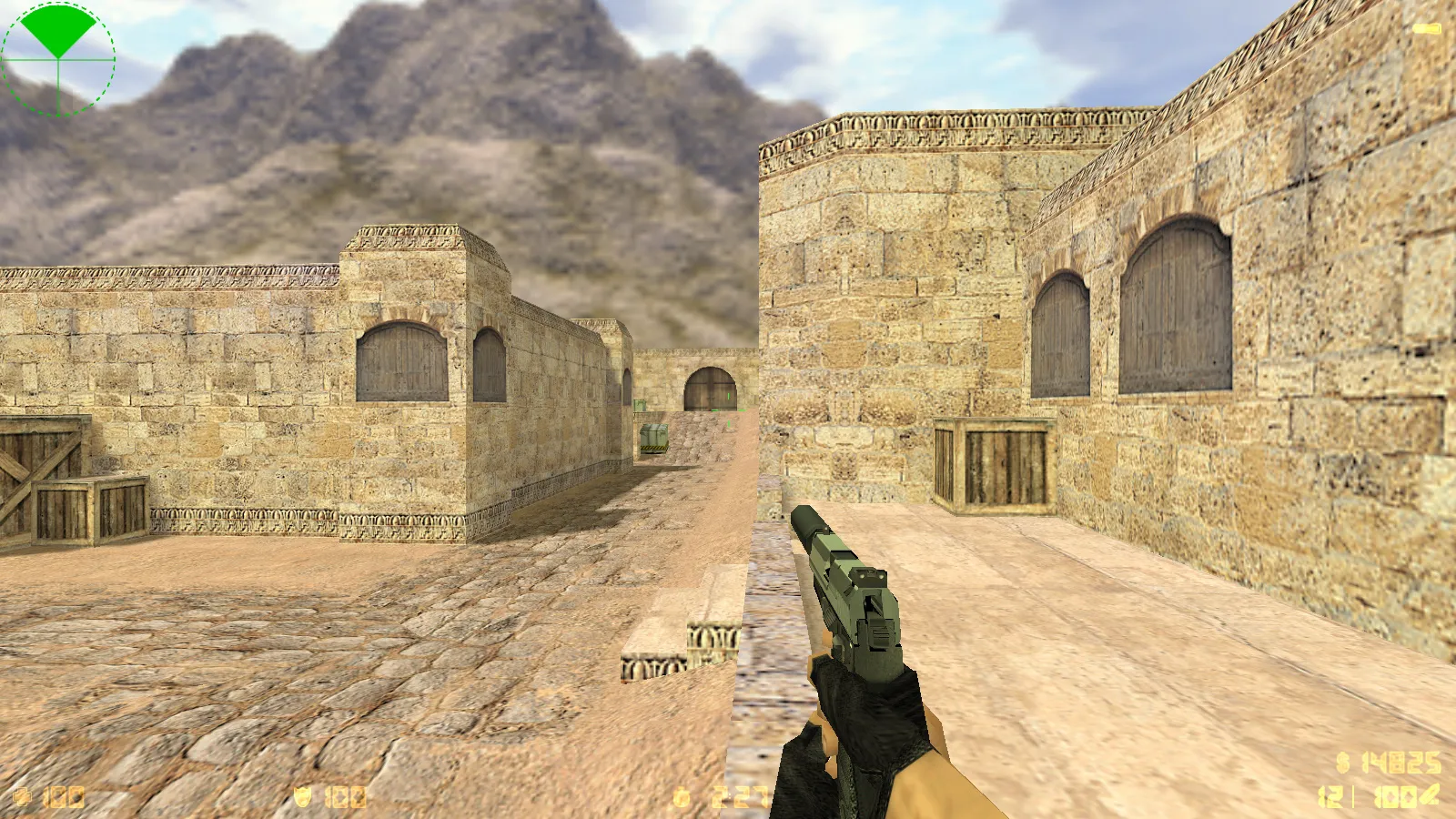 CS 1.6 2018 года: сборка с HD оружием, темой меню, воротами de_dust2 и оптимизированным конфигом — скриншот 8